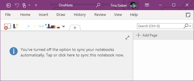 onenote for mac couldnt sync
